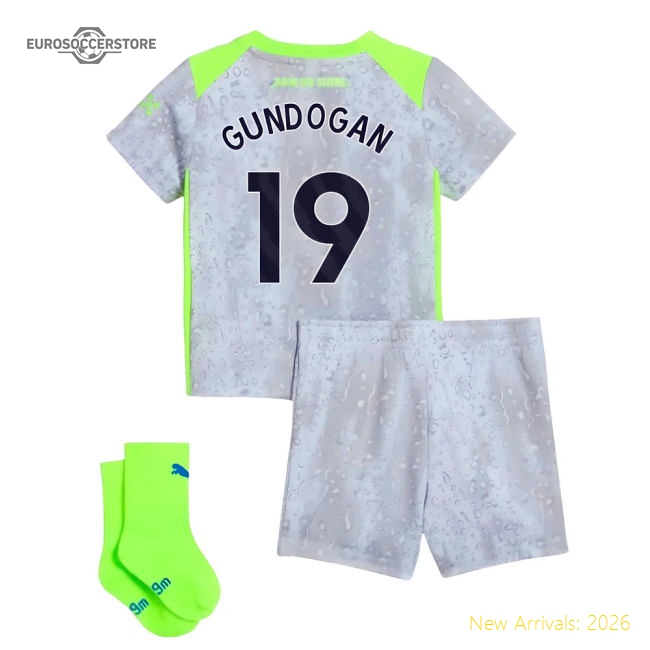 2025-2026 Man City Third Baby Kit (Gundogan 19)