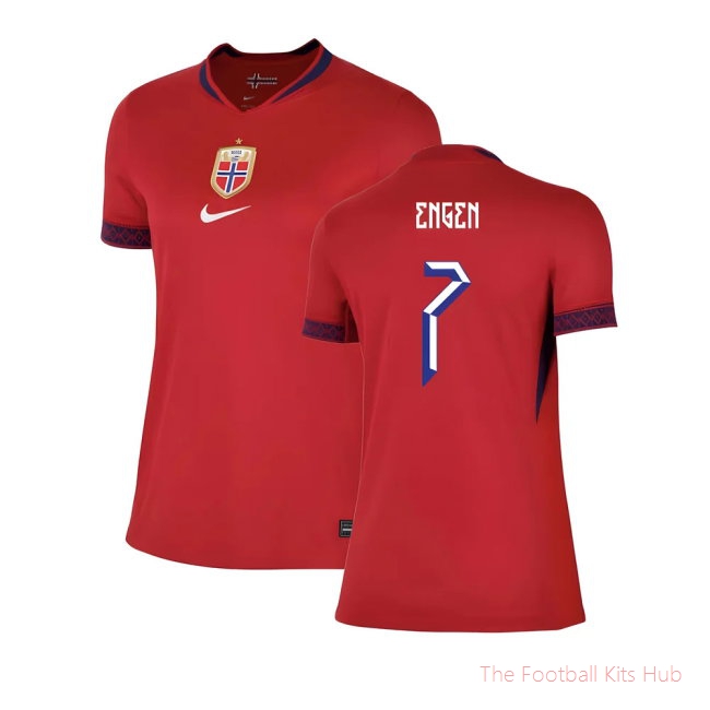 2025-2026 Norway Womens Team Home Shirt (Ladies) (Engen 7)