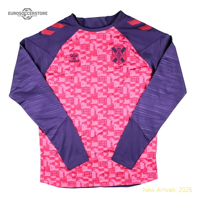 2024-2025 Tenerife Crew Neck Sweatshirt (Pink) In Multiple Sizes