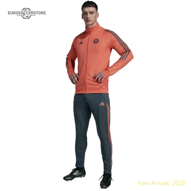 Premium Popular 2025-2026 Bayern Munich Tracksuit (Easy Coral)