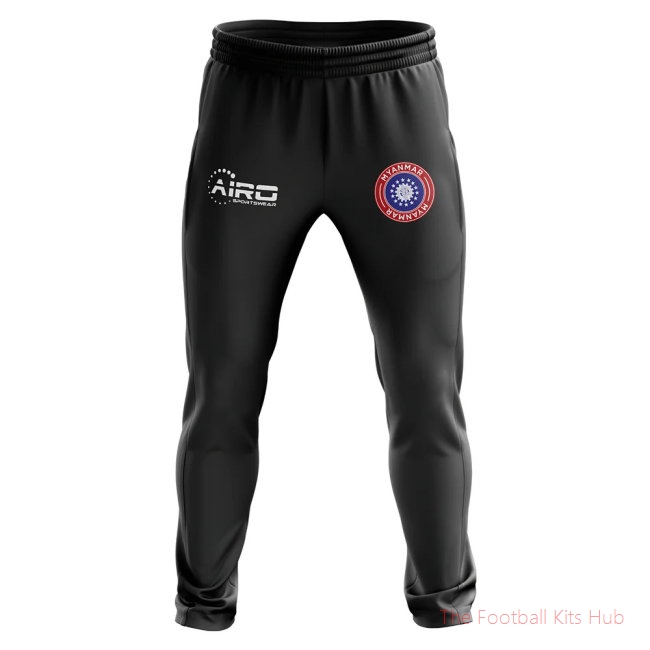 Myanmar Concept Football Training Pants (Black)