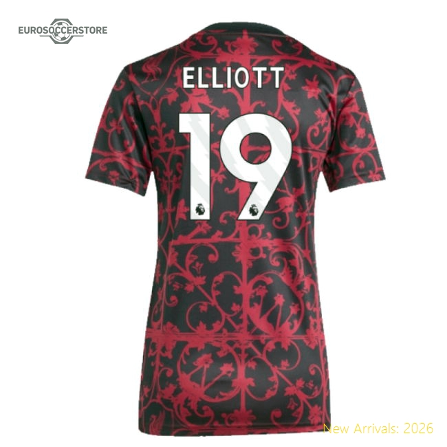 Comfortable Womens Liverpool Elliott Jersey 2025-2026 Flattering