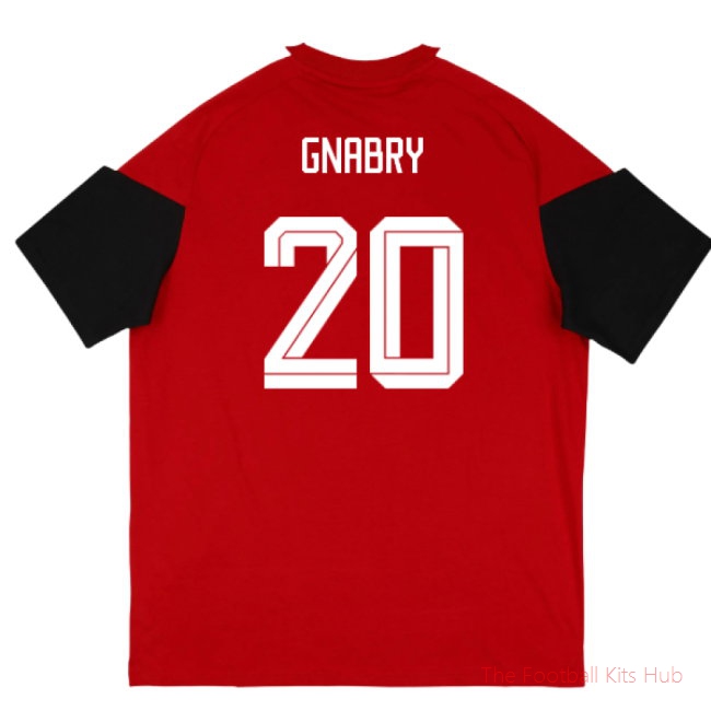 [SD] 2026/27 Germany Training Tee (Red) (Gnabry 20)