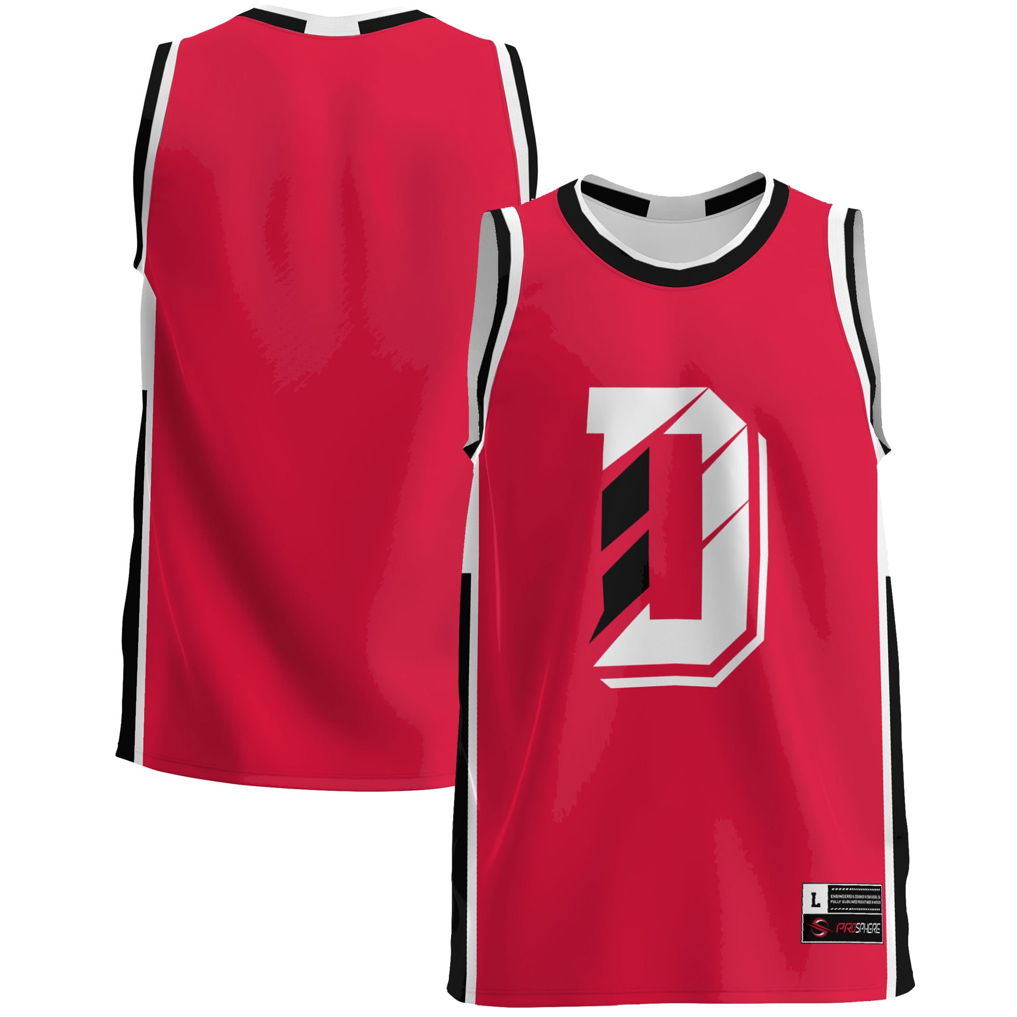 [NJP] Youth Davidson Wildcats GameDay Greats Lightweight Basketball Jersey - Red