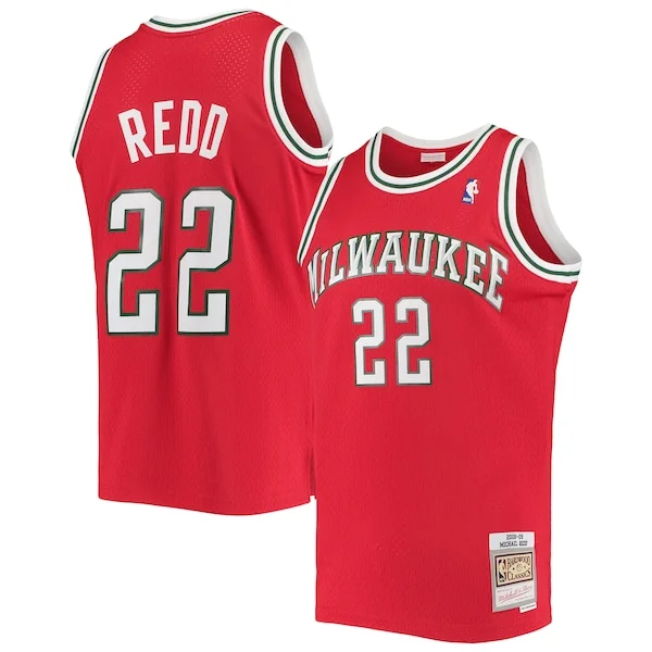 Top-Grade Michael Redd MIL NBA Jersey - Red - Budget Price