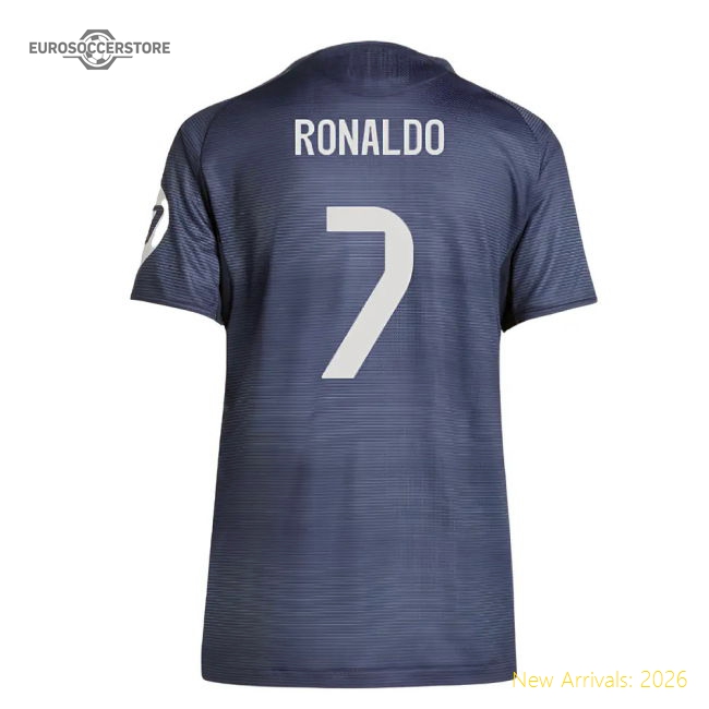 Match-Day 2025-2026 Real Madrid Authentic Away Shirt (Ladies) (Ronaldo