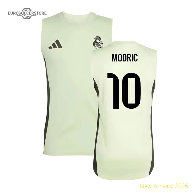 Real Madrid Modric Official Training Jersey La Liga Adidas Climacool