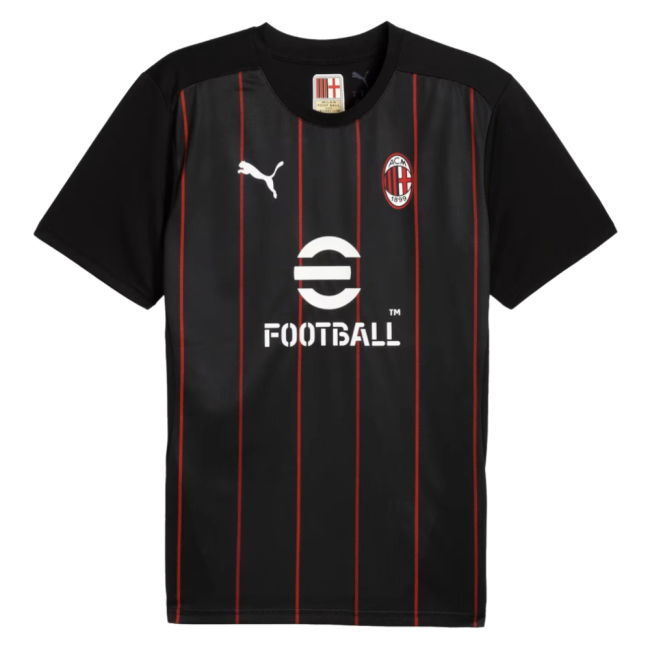 2024-2025 AC Milan Prematch SS Jersey (Black)