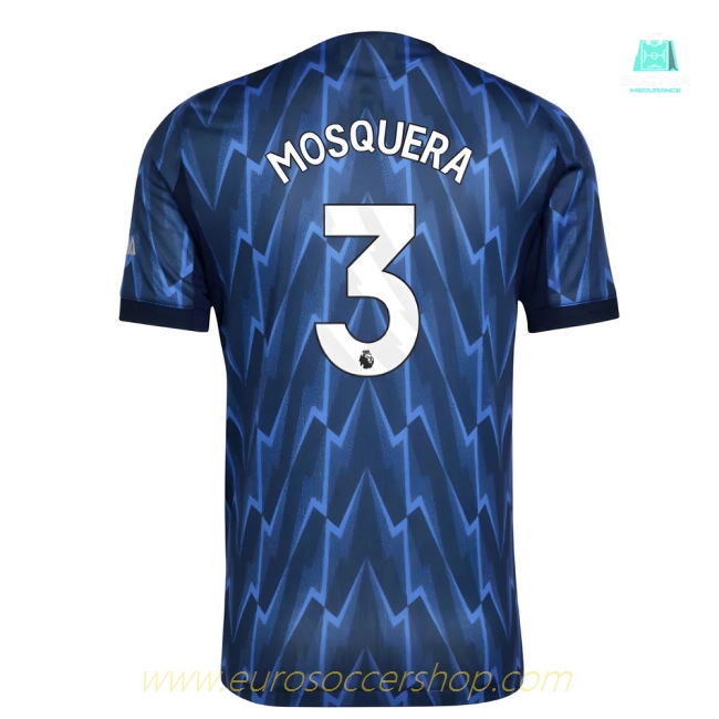 2025-2026 Arsenal Authentic Away Shirt (Mosquera 3)