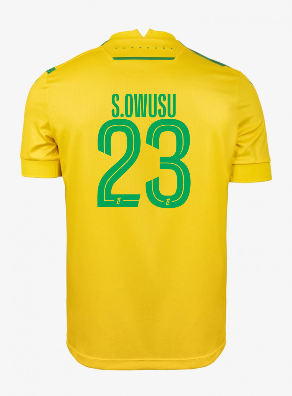 S.OWUSU's 23 Home Jersey for FC Nantes in the 24-25 Season