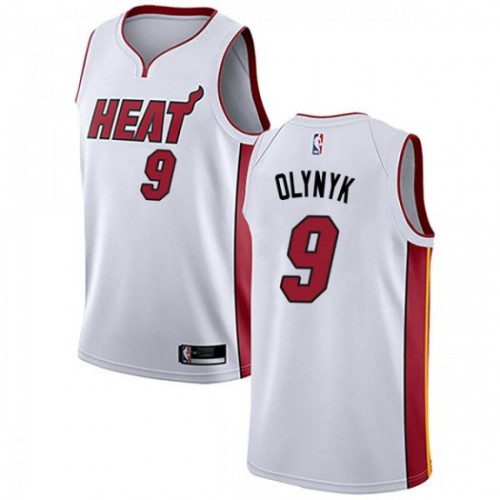 Nike Heat White Miami Heat #9 Jersey - Great Value Basketball Jersey