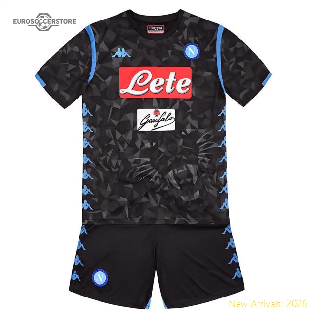 2018-2019 Napoli Fc Kappa Away Football Kit - Official Design