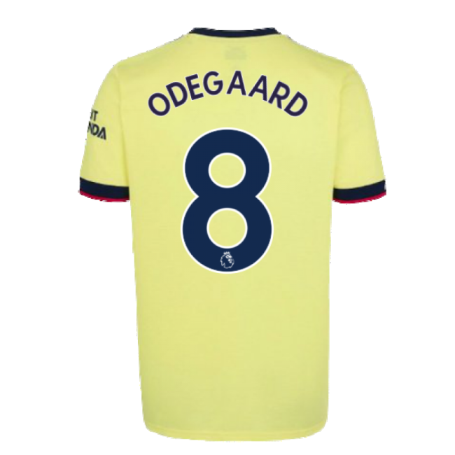 classic Arsenal 2021-2022 Away Shirt (ODEGAARD 8)