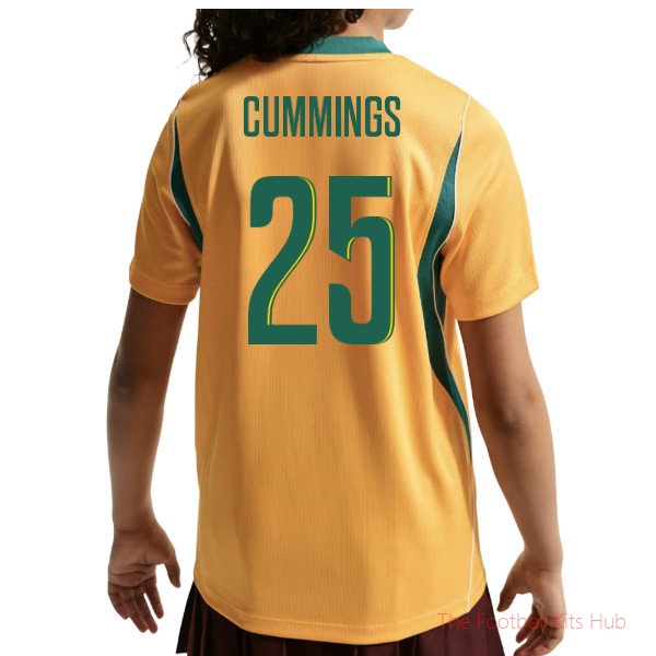 Matchday Australia 2026-2027 Home Shirt (Kids) (Cummings 25)