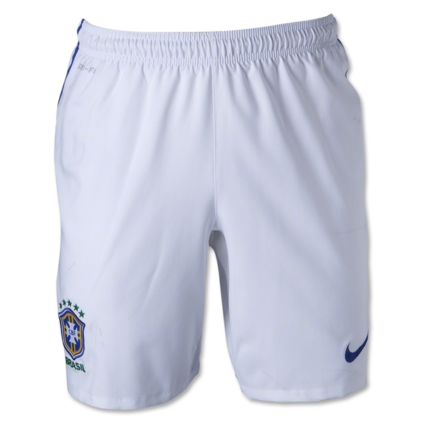 High Performance 13-14 Brazil Away Blue Jersey KitShirtShort