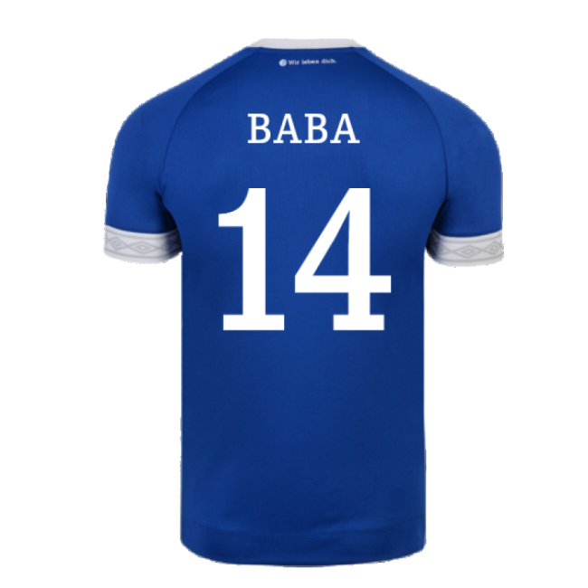 Schalke 2018-19 Home Shirt ((Mint) XXL) (Baba 14) | Competitive Price