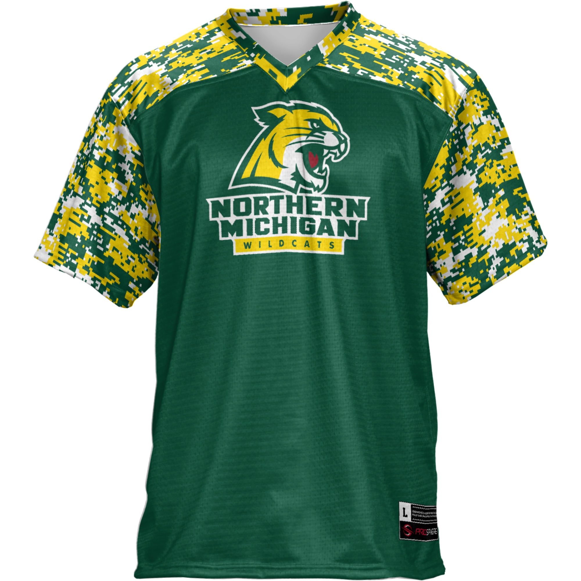 Northern Michigan Wildcats GameDay Greats Football Jersey - Green