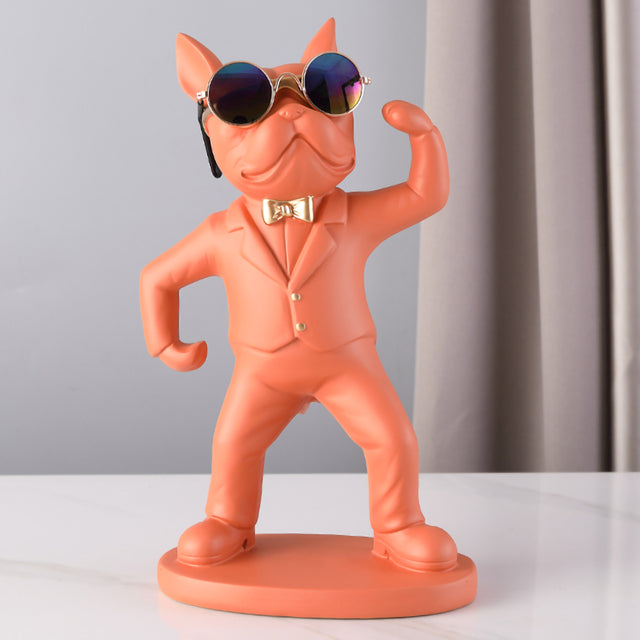 French Bulldog Figurines Cup Holder For Frenchie Pups | Durable Build