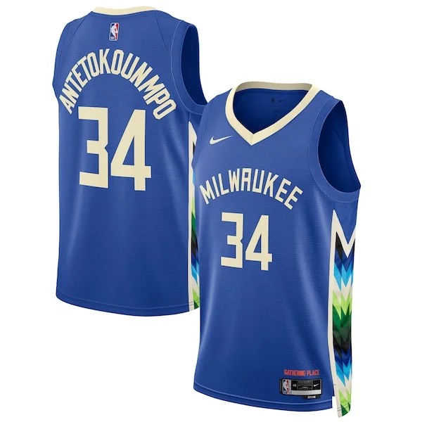 Giannis Antetokounmpo MIL Swingman Jersey - modern Basketball