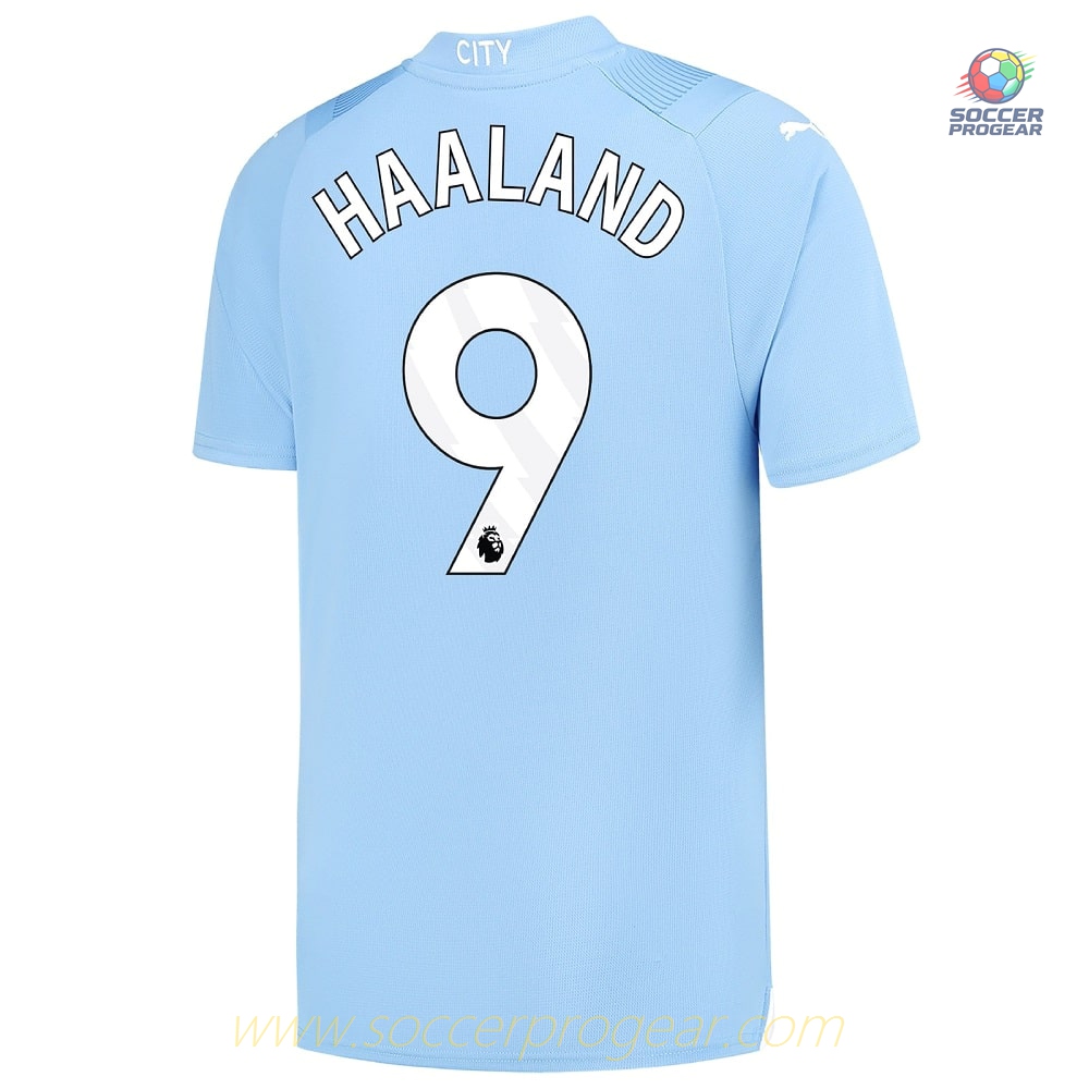 MANCHESTER CITY Official HOME JERSEY 2023 2024 E.HAALAND