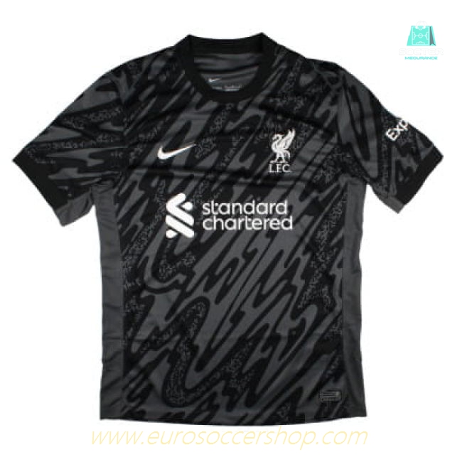 2024-2025 Liverpool Home Goalkeeper Shirt (Black) (A.Becker 1)