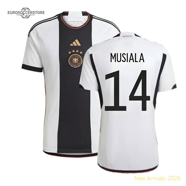 Durable Germany 2022-2023 Official Home Shirt Comfort Movement