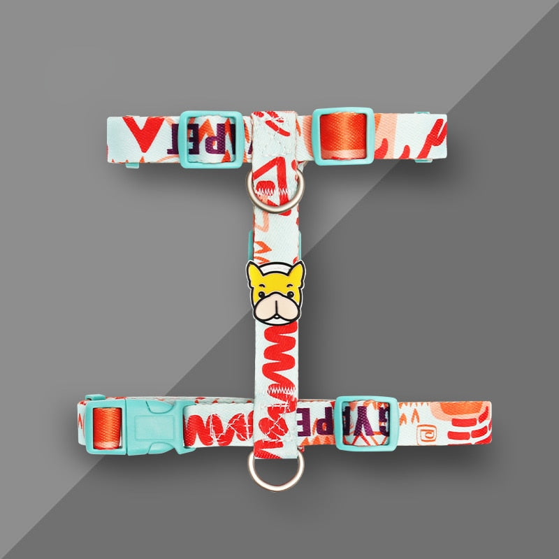 No Pull Fashion Harness And Leash Set (ws0423) Winter Wear | Comfort Fit