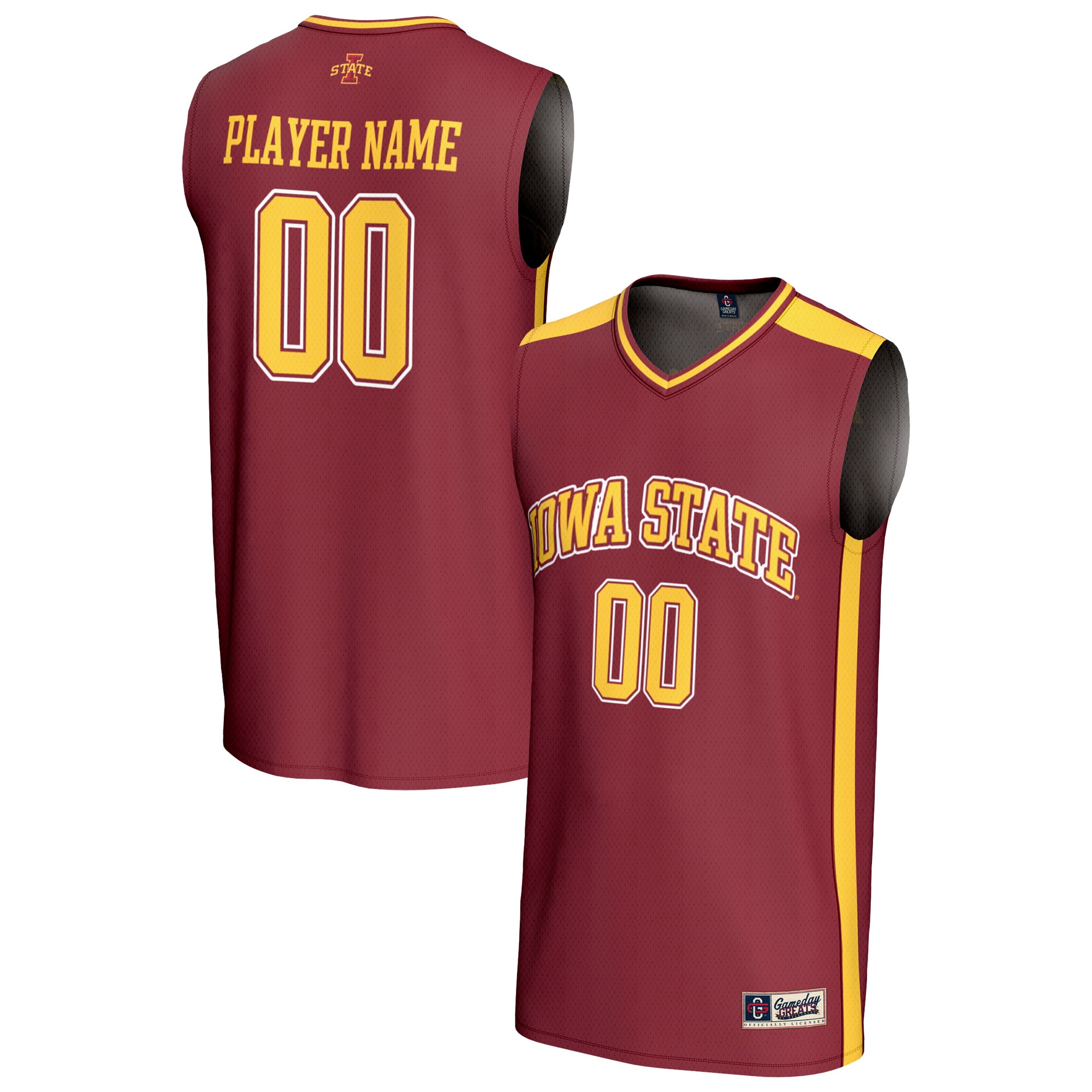 [DDG] Iowa State Cyclones GameDay Greats Youth NIL Pick-A-Player Lightweight Women's Basketball Fashion Jersey - Cardinal