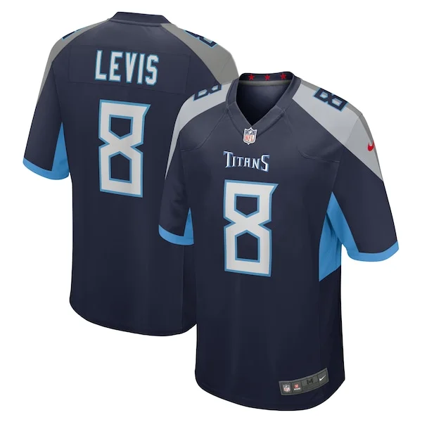 None Will Levis Game Jersey - Navy | NFL Player Jersey | NFL Football