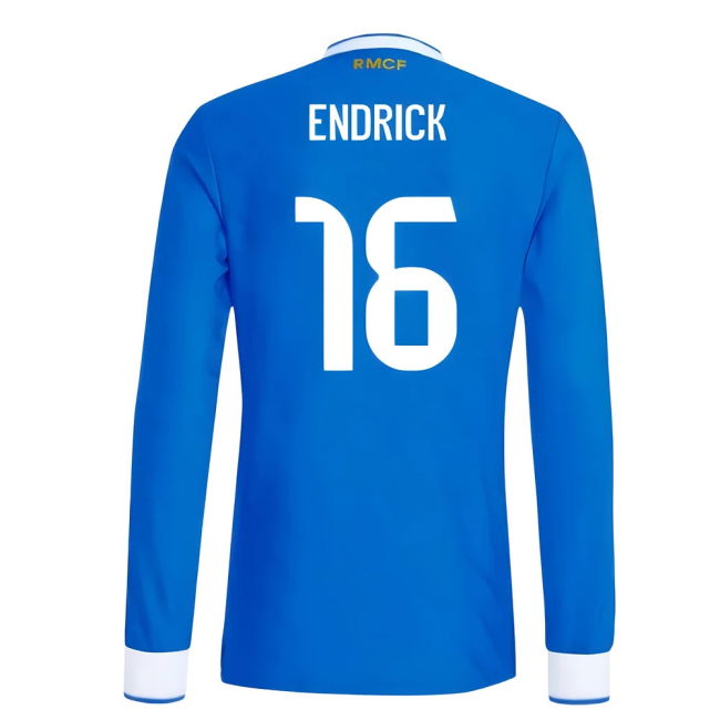 2025-2026 RM Third Competitive Price Football Shirt (Endrick 16)