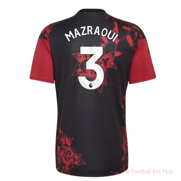 Manchester United 2026 2027 Home Pre Match Shirt (Red) (Mazraoui 3)
