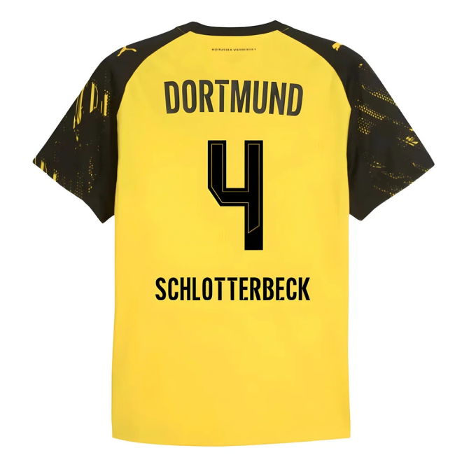 Borussia Dortmund Home Supporter Shirt (Adults) (4)