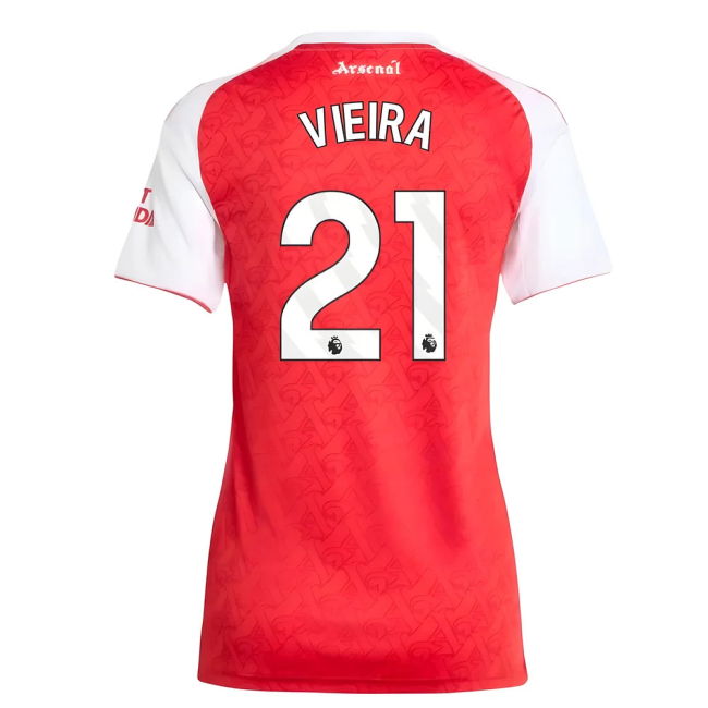 Arsenal Vieira #21 Premium Quality True Modern Style Fan Jersey