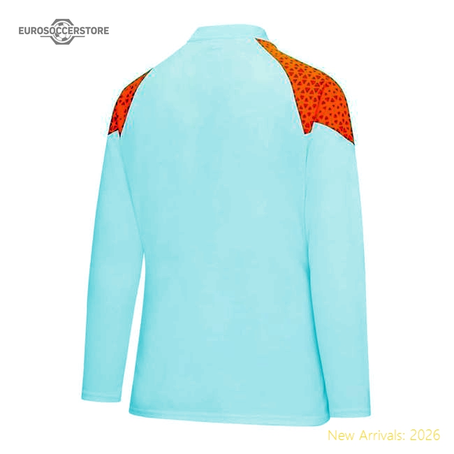Official 2023-2024 Man City Training Half Zip Top (marble) - Premium