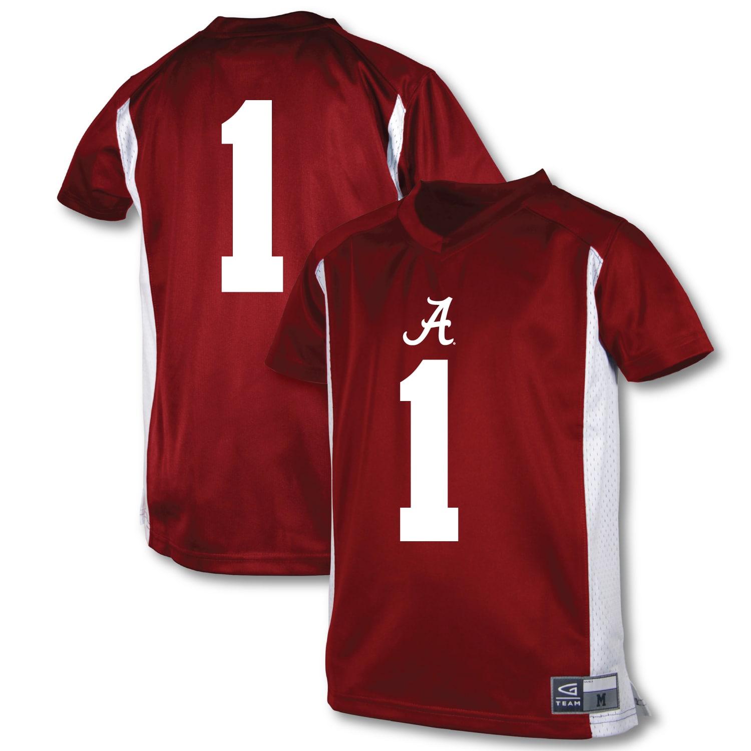 [NJP] Alabama Crimson Tide Garb Football Jersey - Crimson