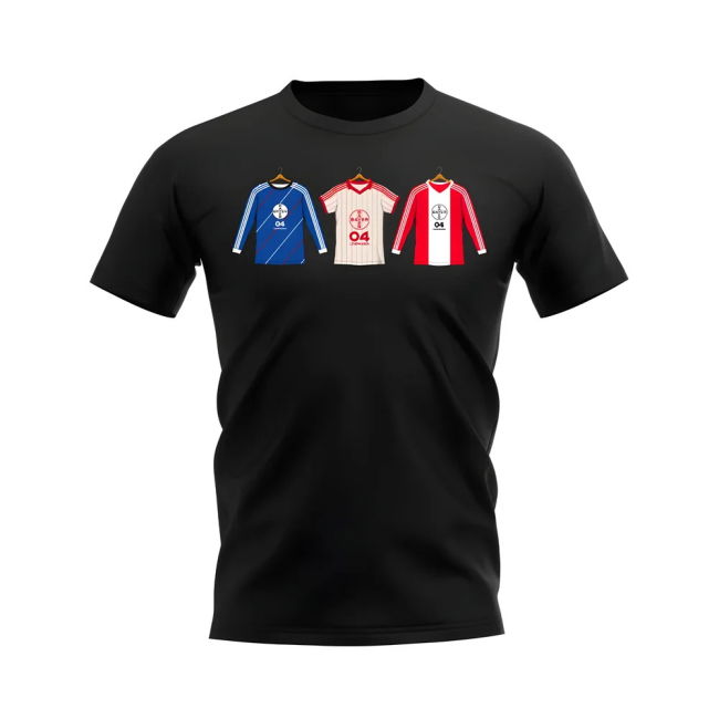 Premium 1984-1985 Leverkusen Shirt With Retro Design - Bundesliga Mvp