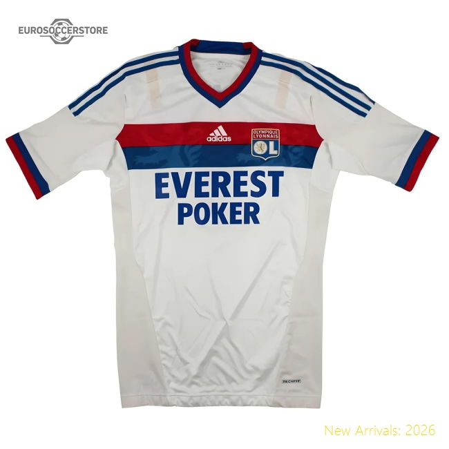 Lyon 2011-12 Player Issue Home Shirt (xl) Lisandro 9 (with Player