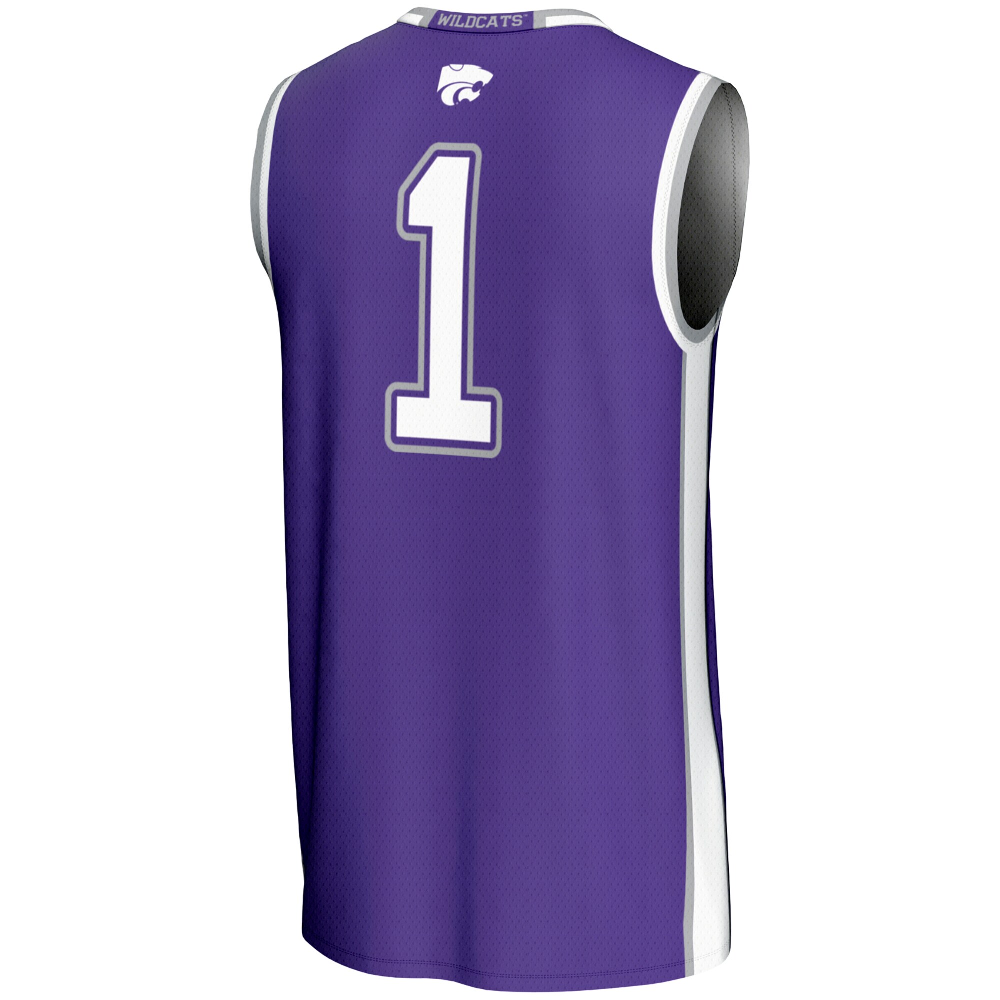 [NJP] Kansas State Wildcats GameDay Greats Youth Lightweight Basketball Jersey - Purple