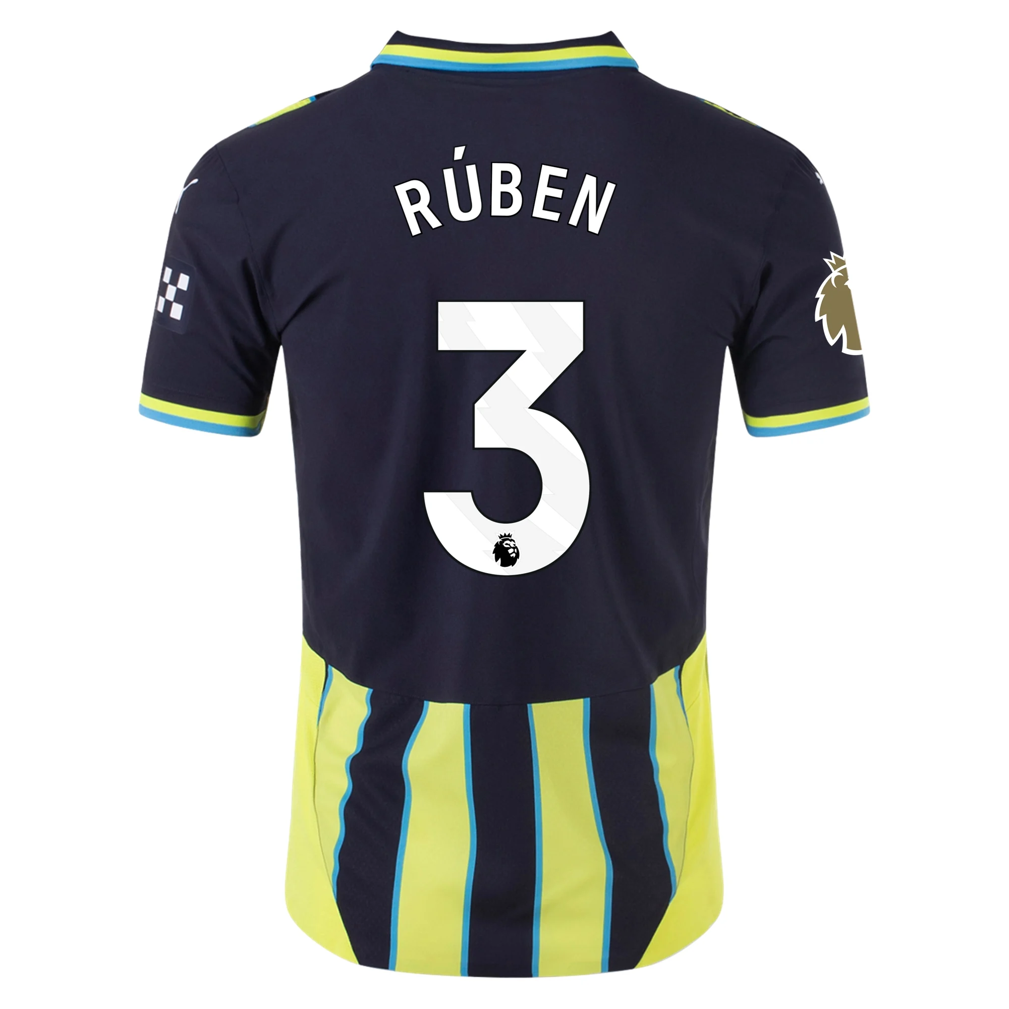 Manchester City Glow) 2024-2025 UCL Away Jersey – Authentic Shirt