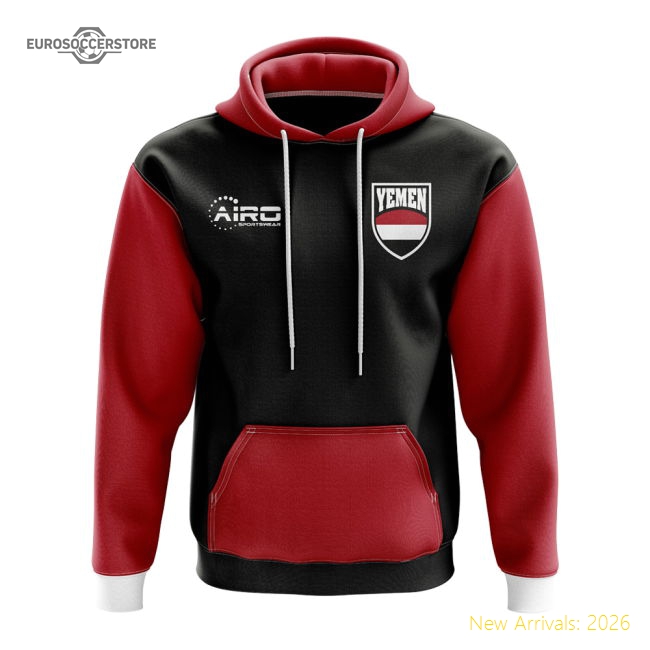 Outstanding Yemen Concept Country Football Hoody (black)