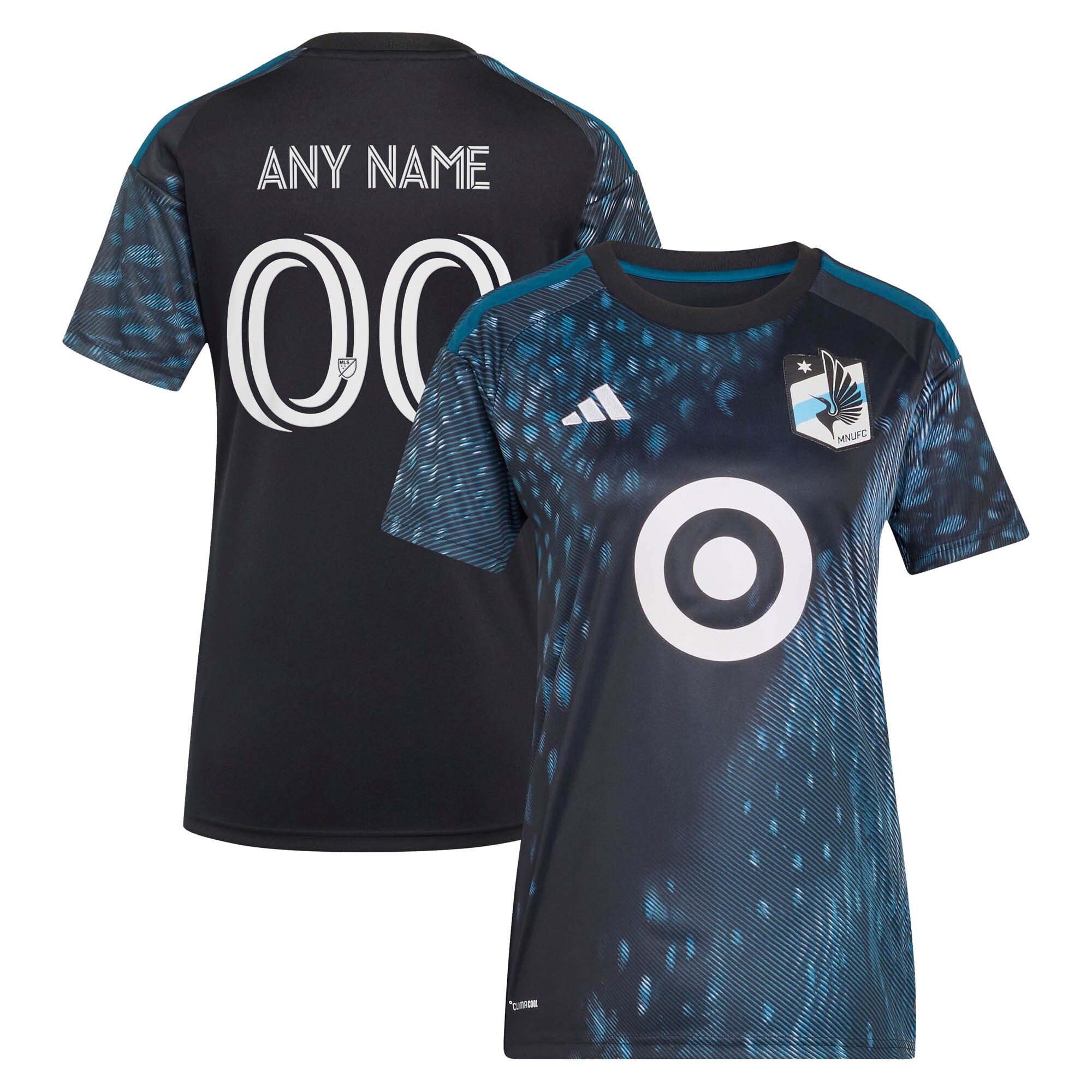[SJH] Minnesota United FC Women's 2026 The Decade Kit Replica Custom Jersey - Black