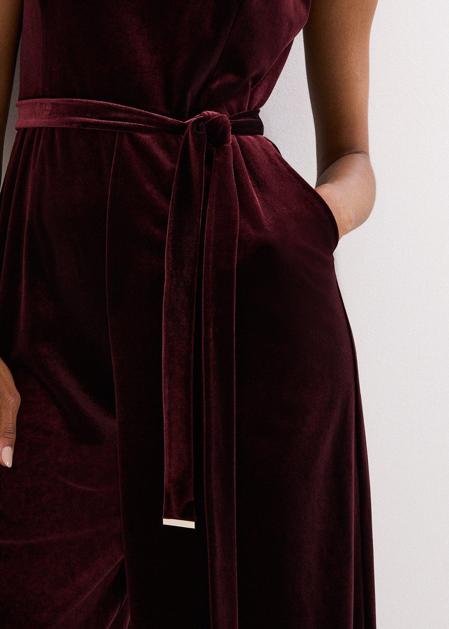 Martha Velvet Jumpsuit