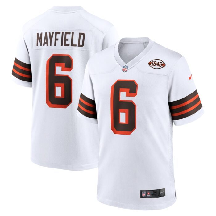 None Men's Cleveland Browns Great Value Authentic Jersey Football Ap
