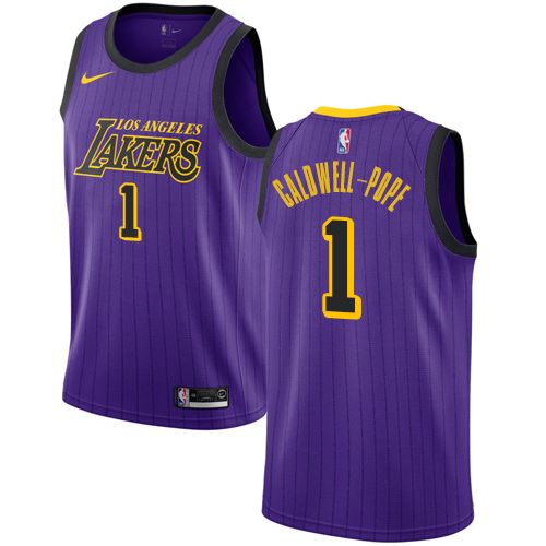 Nike Lakers Purple Angeles Lakers #1 Jersey - Cost-Effective