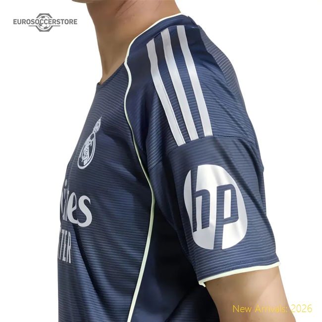Professional-Grade 2025-2026 Real Madrid Away Shirt (Brahim 21)