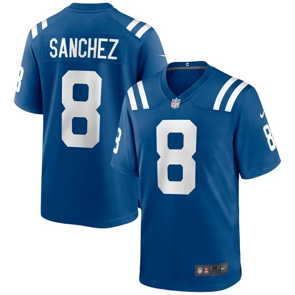 None Rigoberto Sanchez Game Jersey - Royal | NFL Player Jersey
