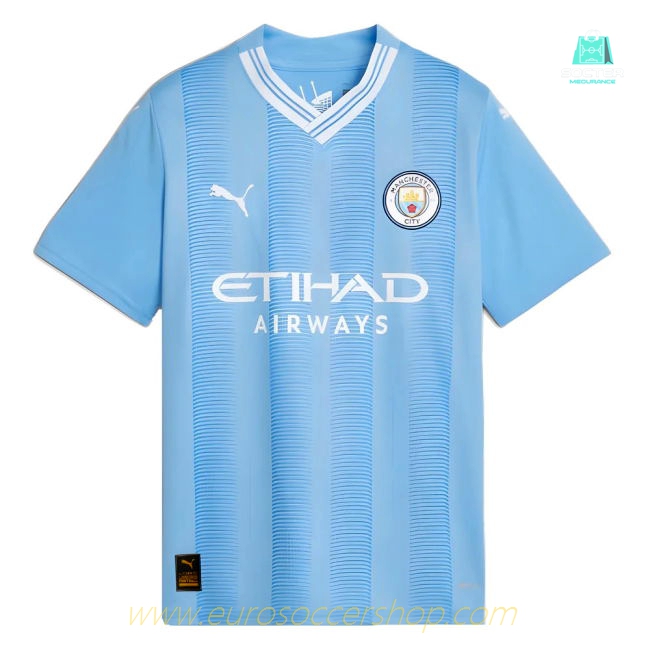 2023-2024 Man City Home Shirt (Kids)