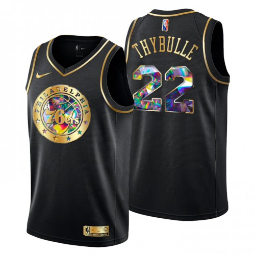 76ers Black Philadelphia 76ers #22 Jersey - Economical NBA Fan Apparel
