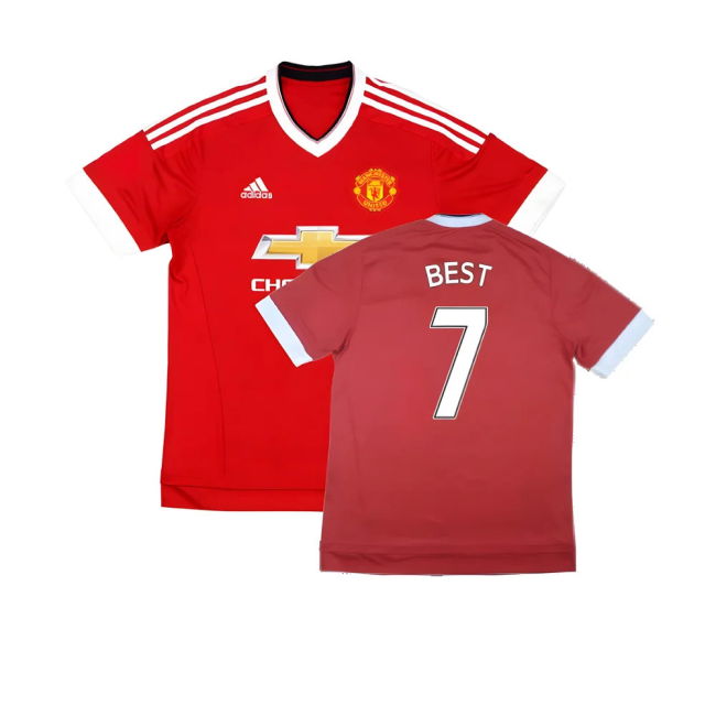 Manchester United 2015-16 Home Shirt (Mint) (Best 7)