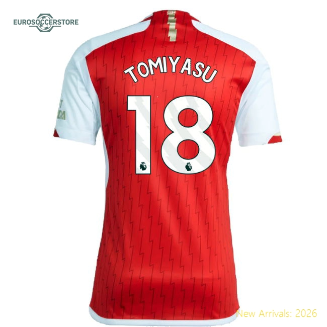 Arsenal 2023-24 Home Shirt (XXLB) (Tomiyasu 18) (Excellent)